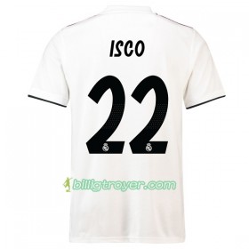 Billige Fotballdrakter Real Madrid Isco 22 Hjemmedraktsett 2018/19 Kortermet